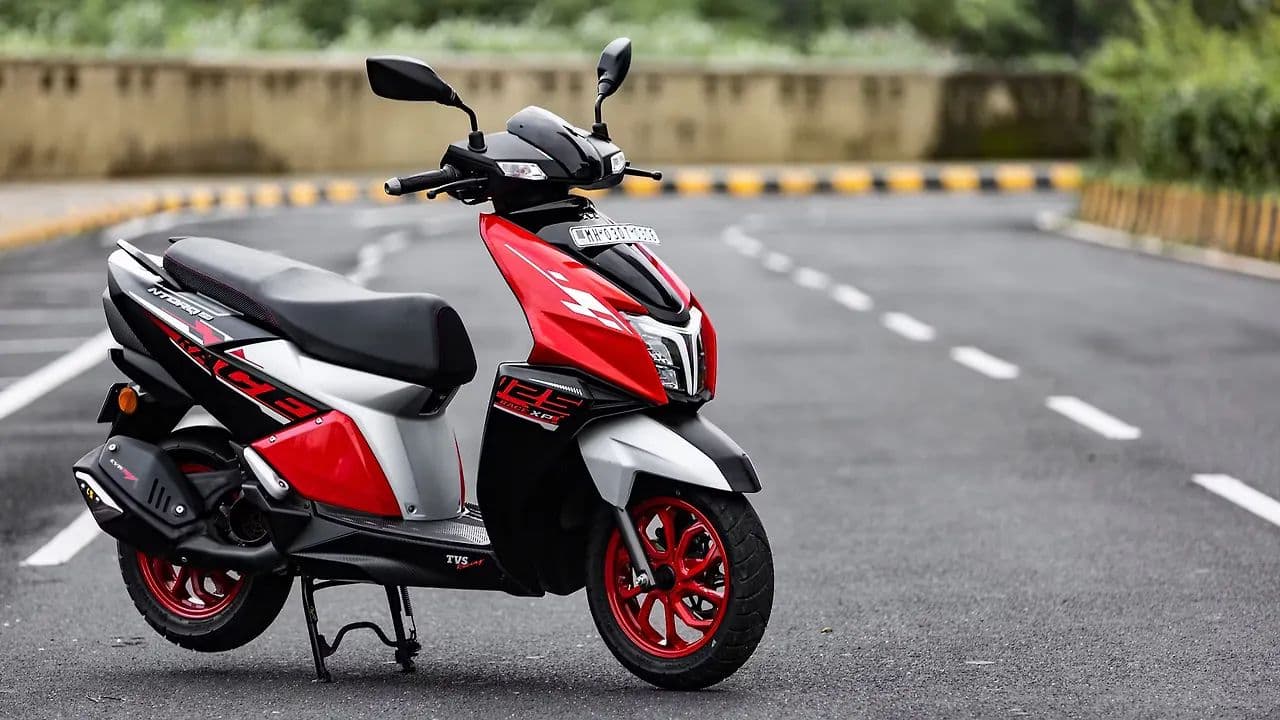 TVS Ntorq 125 rental in Alleppey