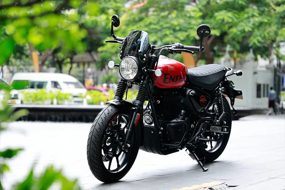 Royal Enfield Hunter 350 rental in Alleppey